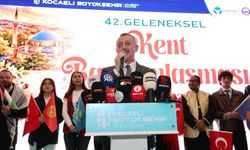 Başkan Büyükakın, Kent Bayramlaşmasın da mazlum coğrafyalar için dünyaya seslendi.