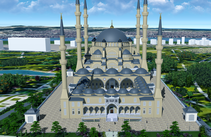 Büyükşehir'den Gebze'ye dev cami