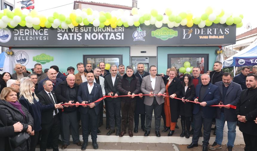 DERTAŞ İle Üreten Belediyecilik Taşköprü Ürünleri Artık 9 Ayrı Noktada